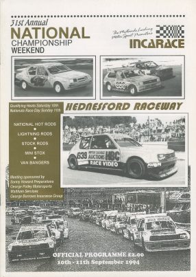 31st National Championship Weekend at Hednesford