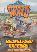 1995 BriSCA F1 Stock Car World Championship programme Hednesford Raceway