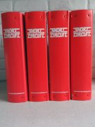 Short Circuit Magazine Binders bright red (Job lot of 4)